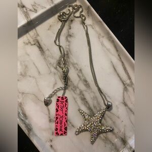 NWT Betsey Johnson Star Necklace